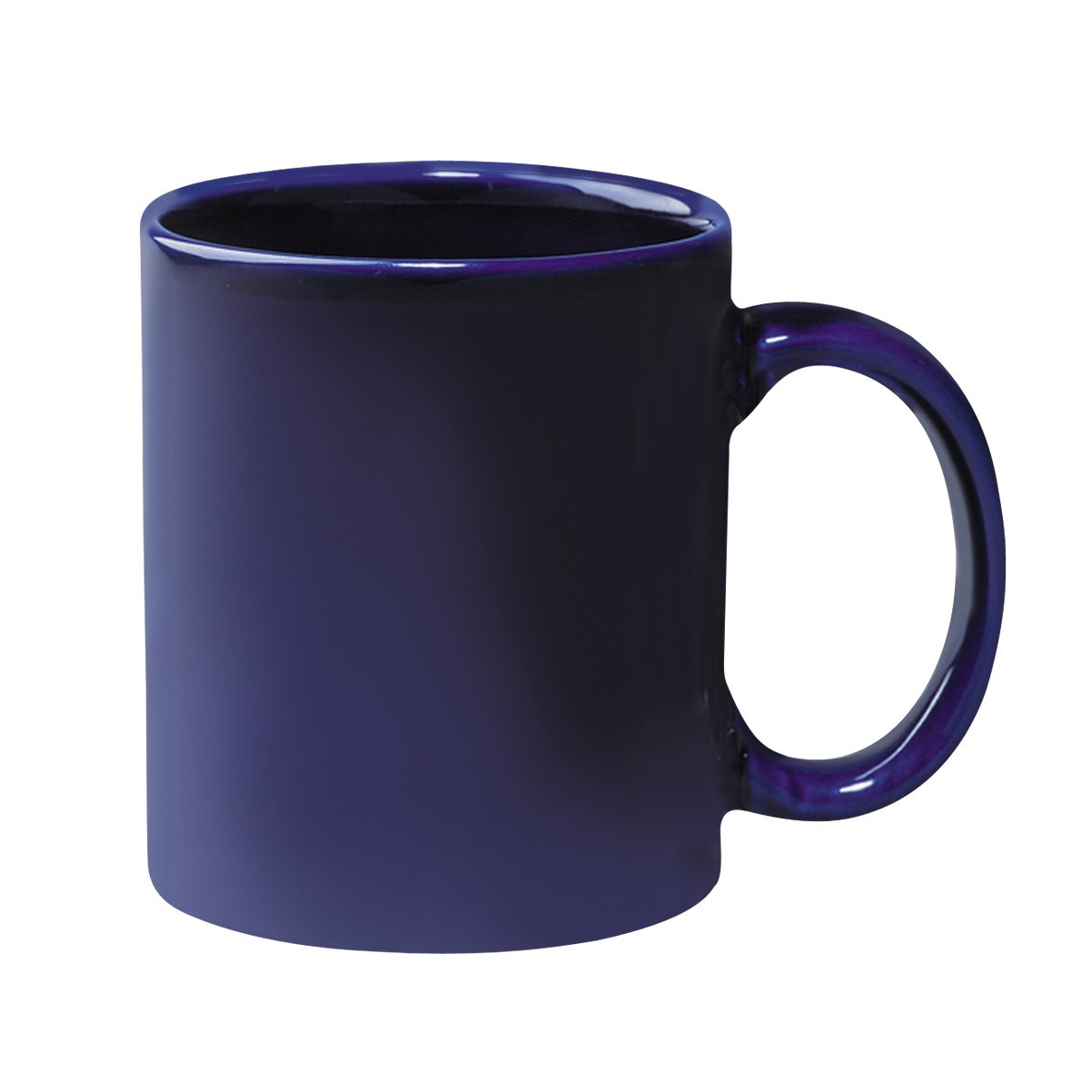 11 Oz. Colored Stoneware Mug w/C-Handle 1