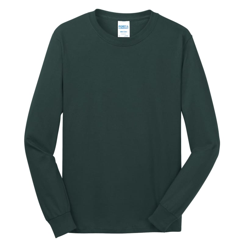 Port & Company - Long Sleeve Core Cotton Tee. 61