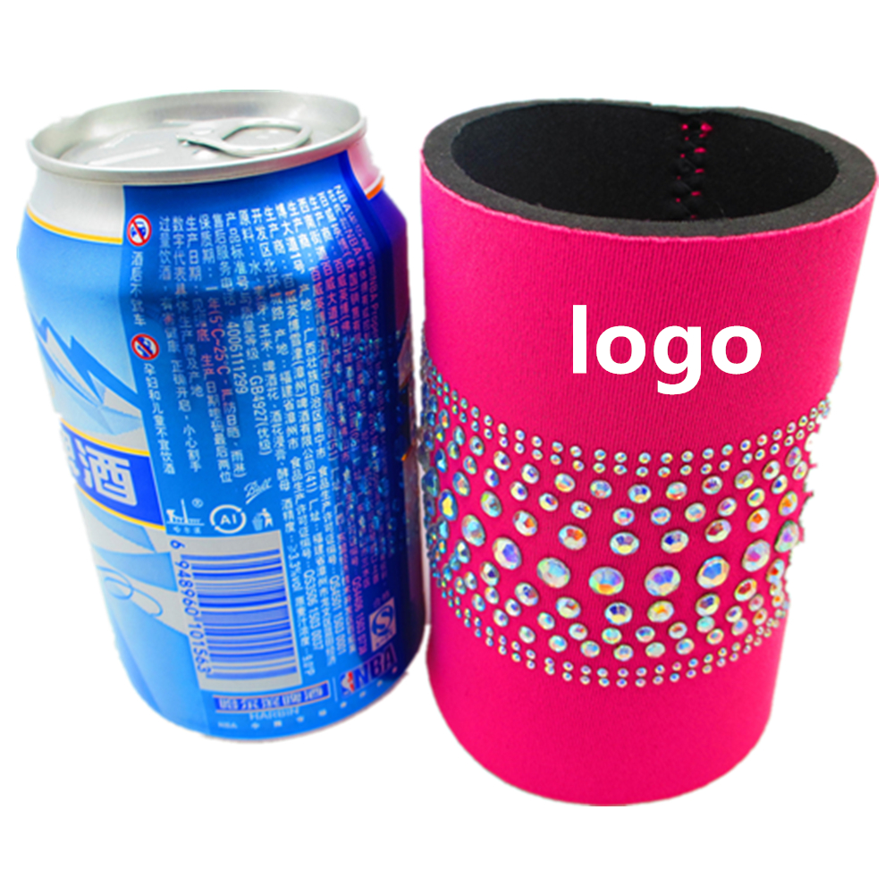 Glitter Neoprene Can Coolie 3