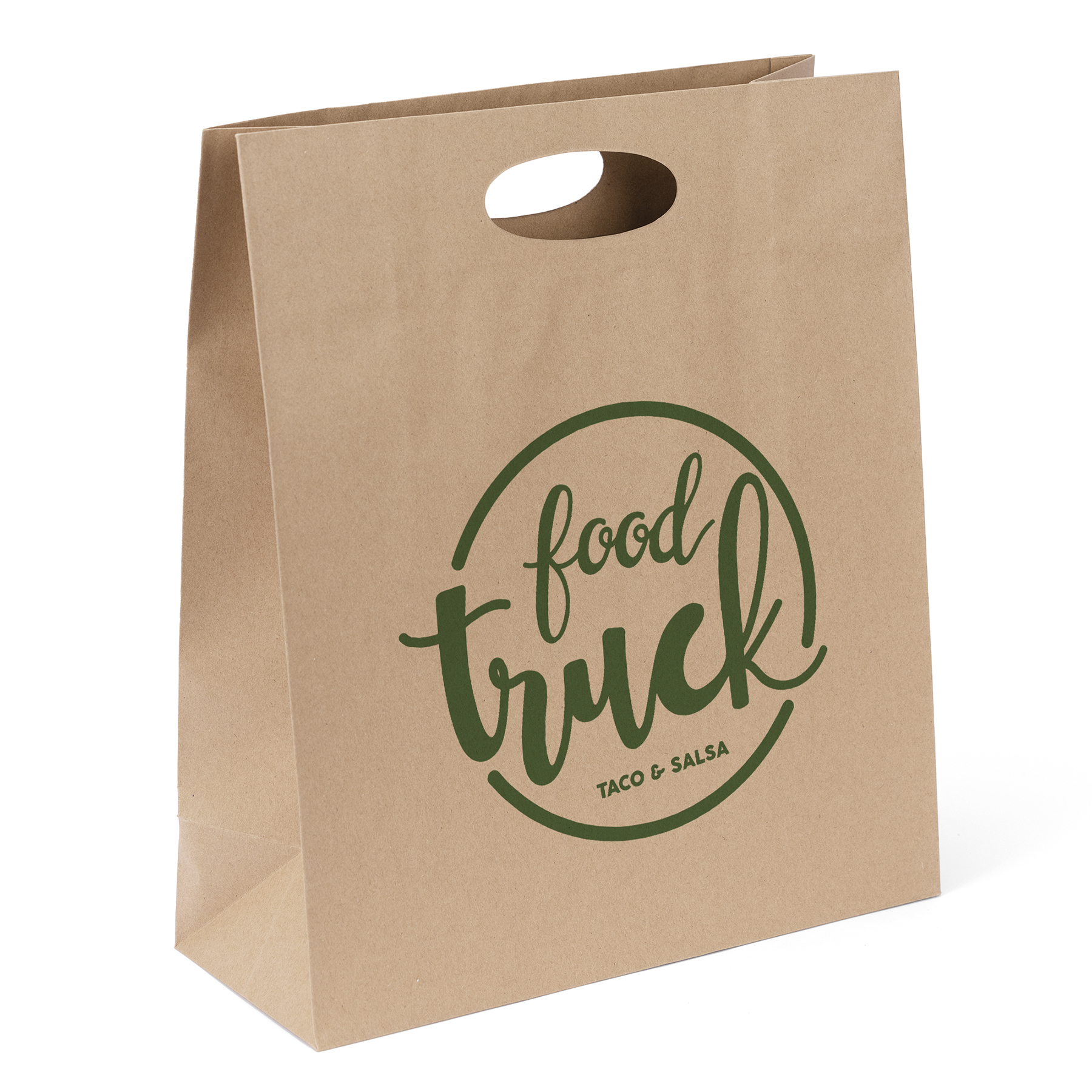 Karen - Eco Die Cut Shoppers - Flexo Ink Print 1