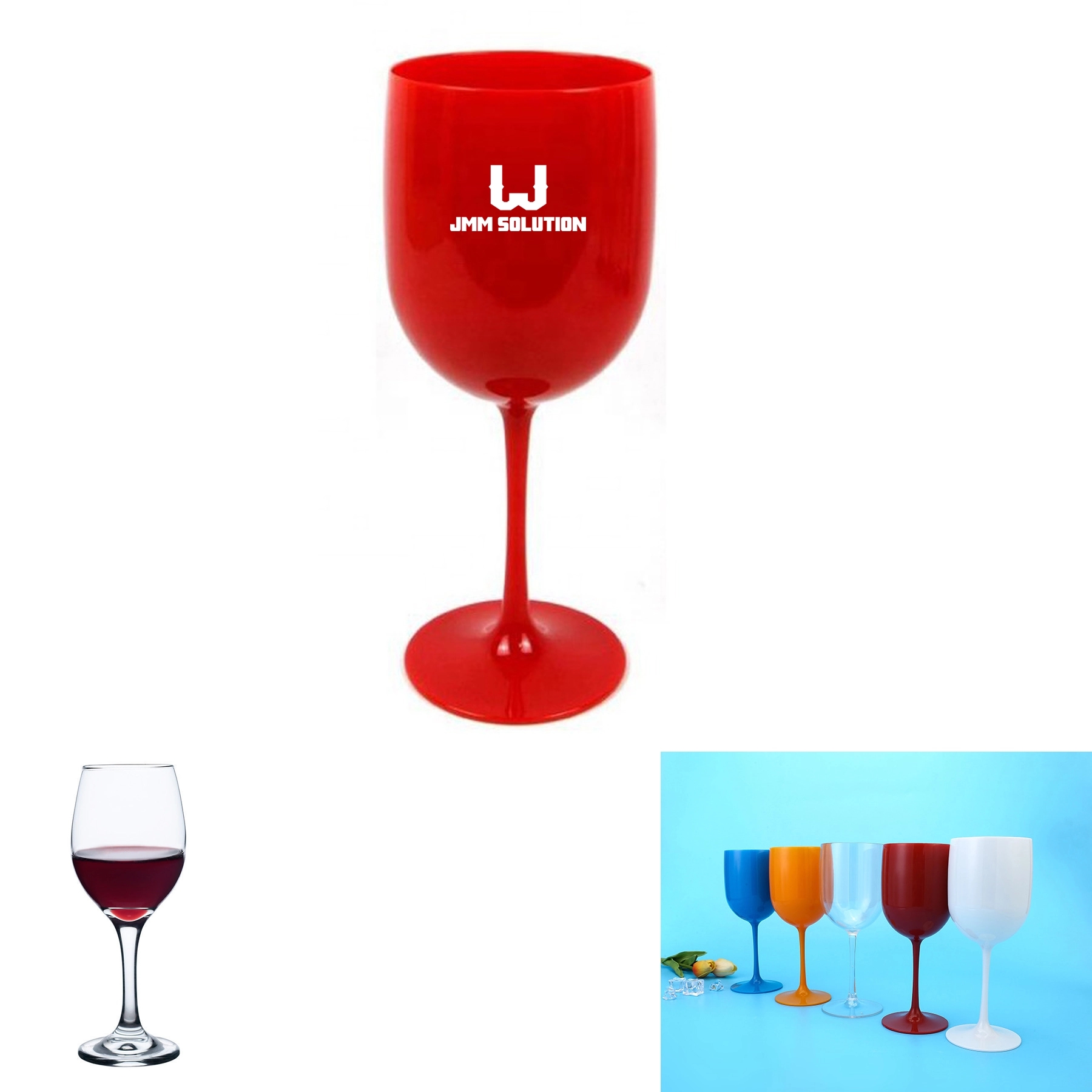 Unbreakable Plastic Wine Glasses 1
