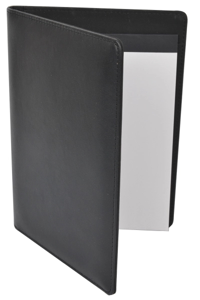 A5 Leatherette Padfolio with smartphone sleeve 2