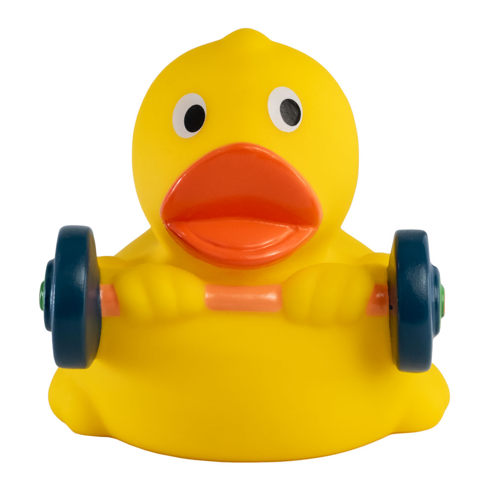 Weight Lifter Duck 6