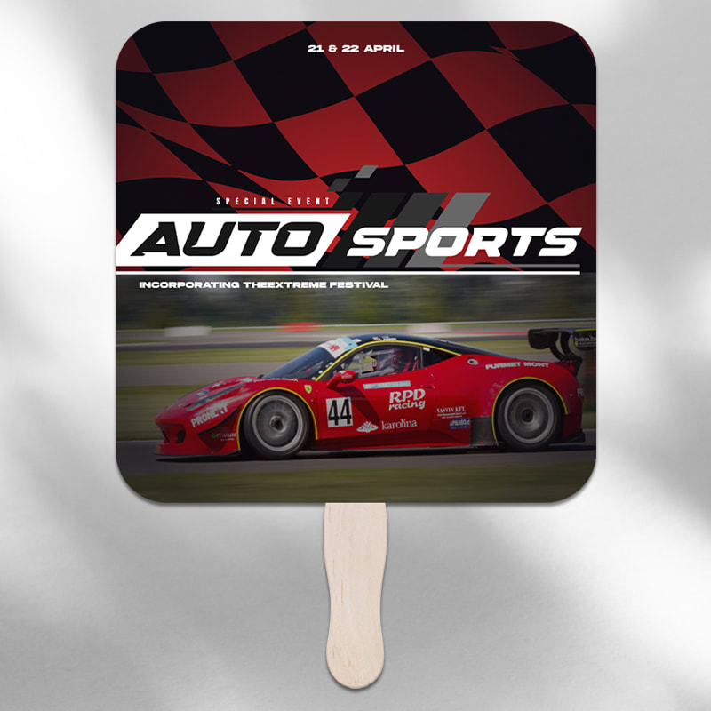 Rounded Square Hand Fans 4