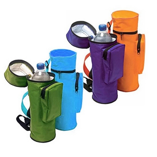 Promotional Durable Zippered Bottle Cooler Bag 2