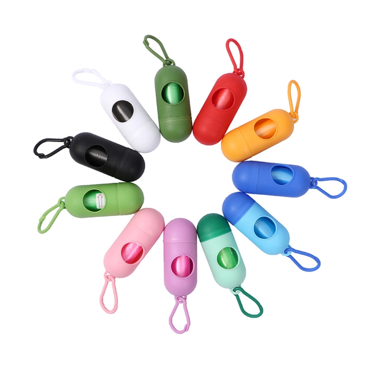 Pet Trash Bag With Capsule Keychain 3