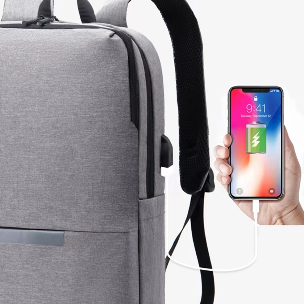 Backpack With USB Charging Port And Night Reflective Strip 2