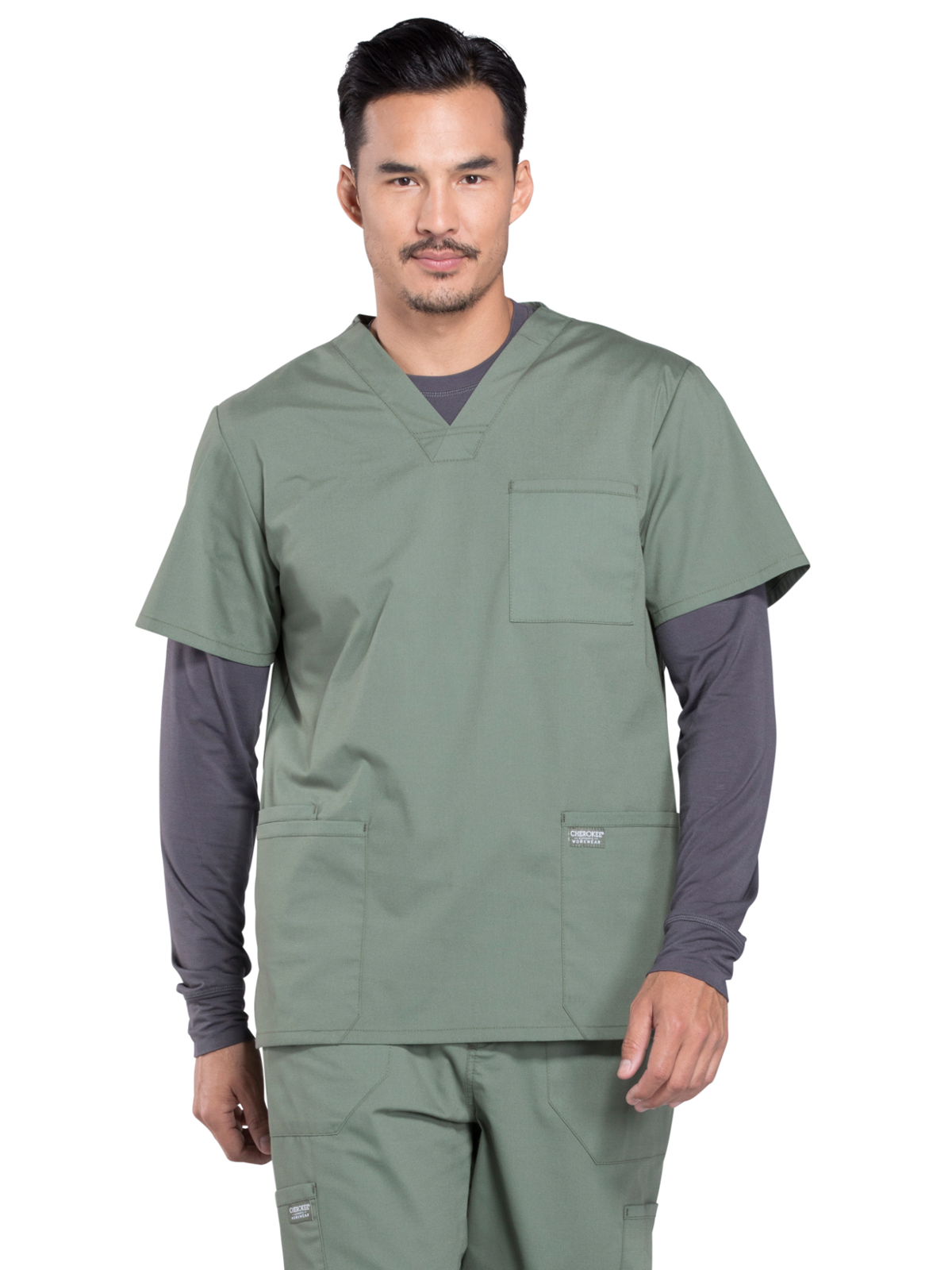 Cherokee - Workwear Professionals - Men's V-Neck Top 29