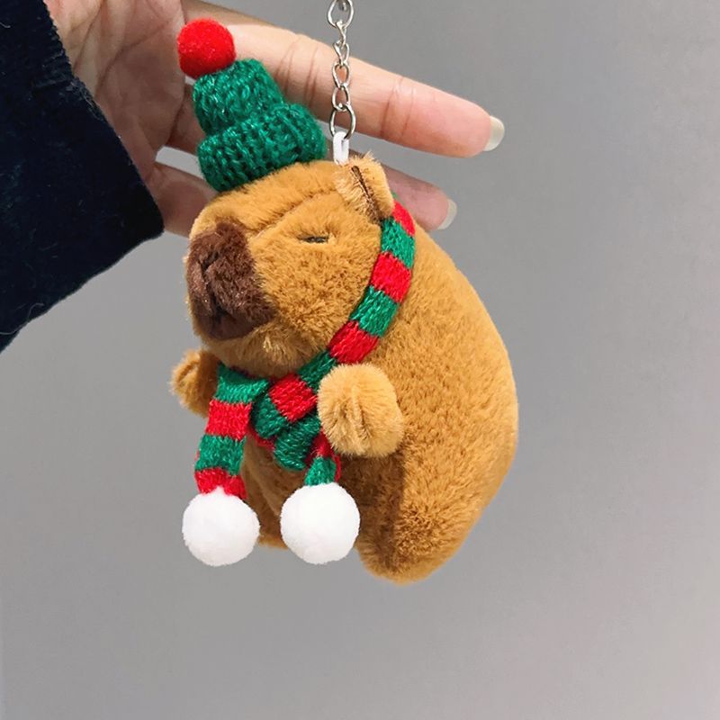 Capybara Plush Keychain 6