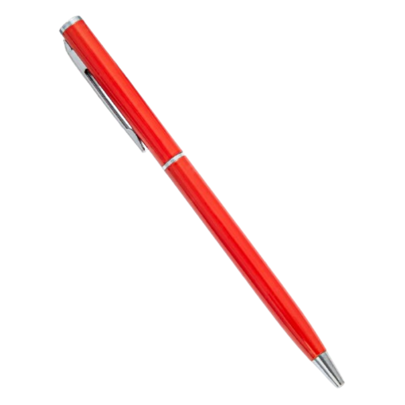 Twist Action Slim Aluminum Ballpoint Pen 4