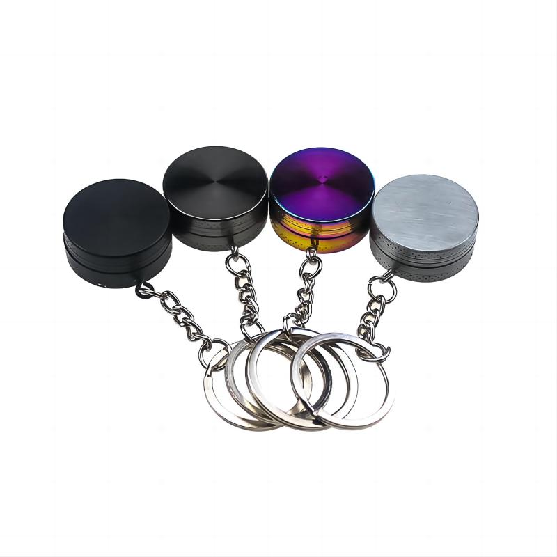 1 1/4"2 Layers Keychain Herb Grinder 3