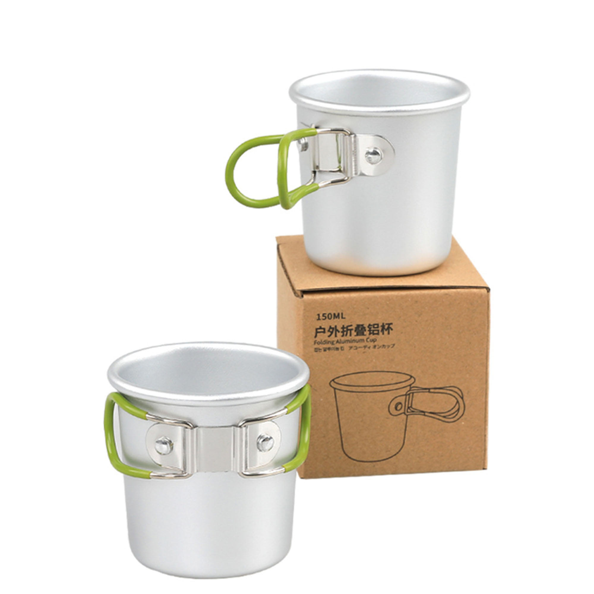 5 oz Folding Aluminum Coffee Cup 3