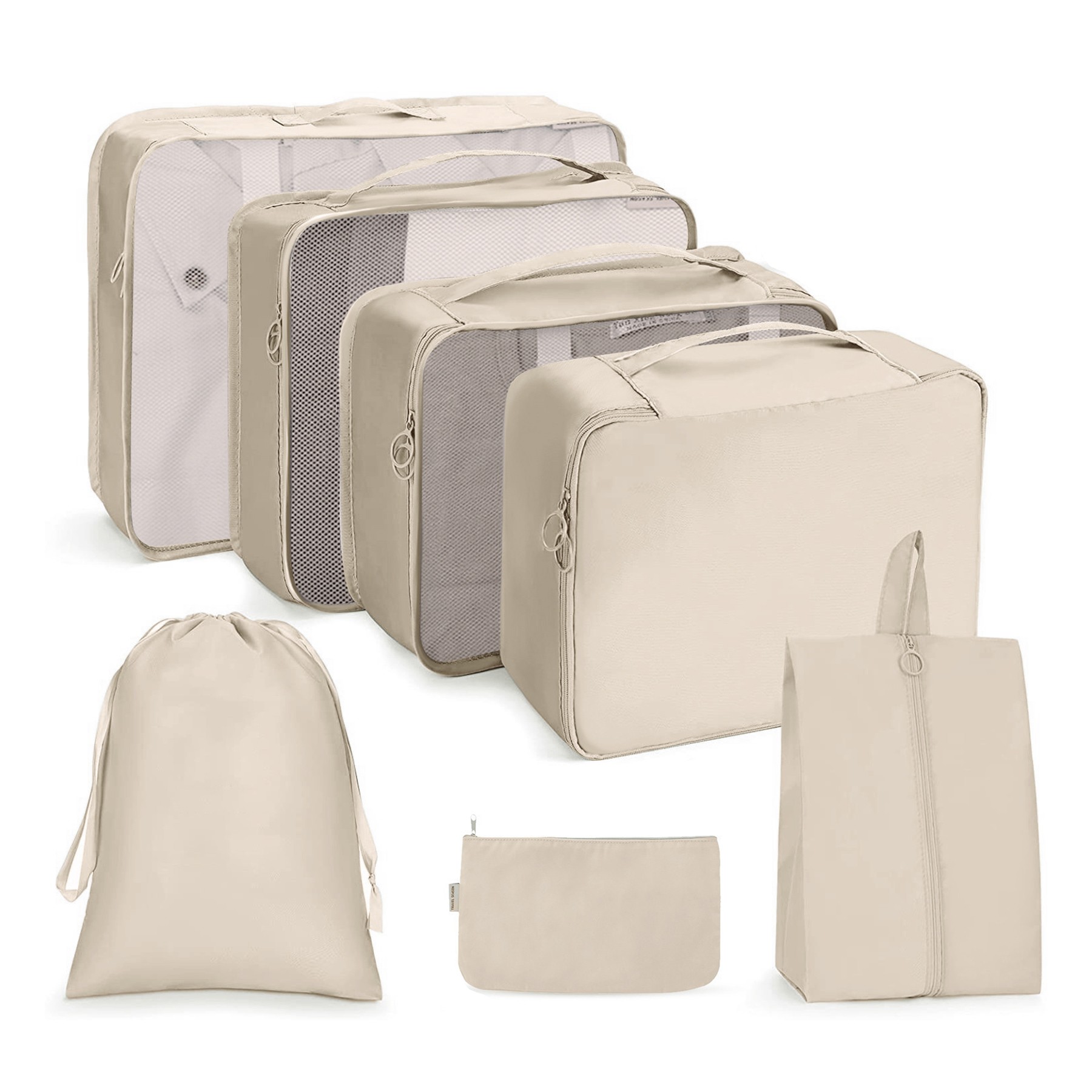 7 Piece Travel Storage Bag Set 5