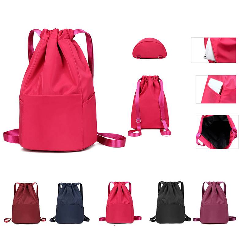 DrawstringMulti-pocket Backpack 2
