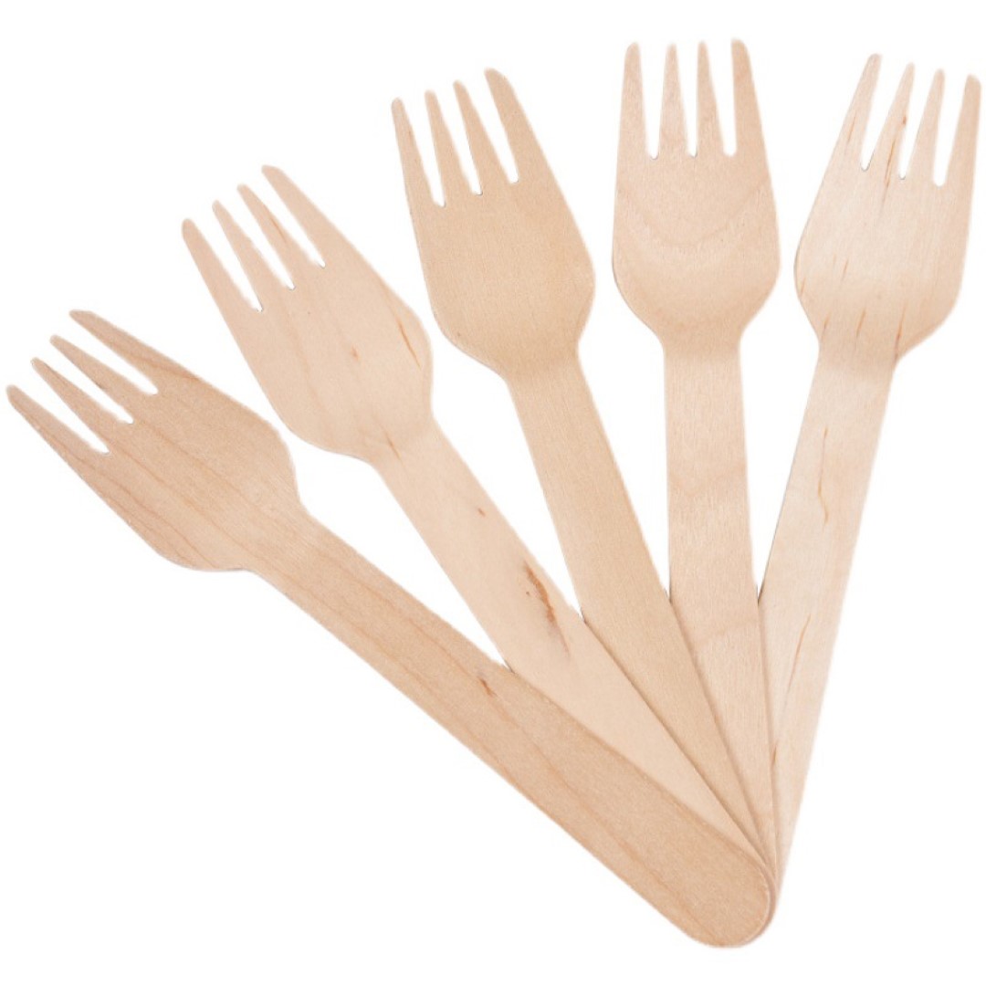Disposable Tableware Wood 1
