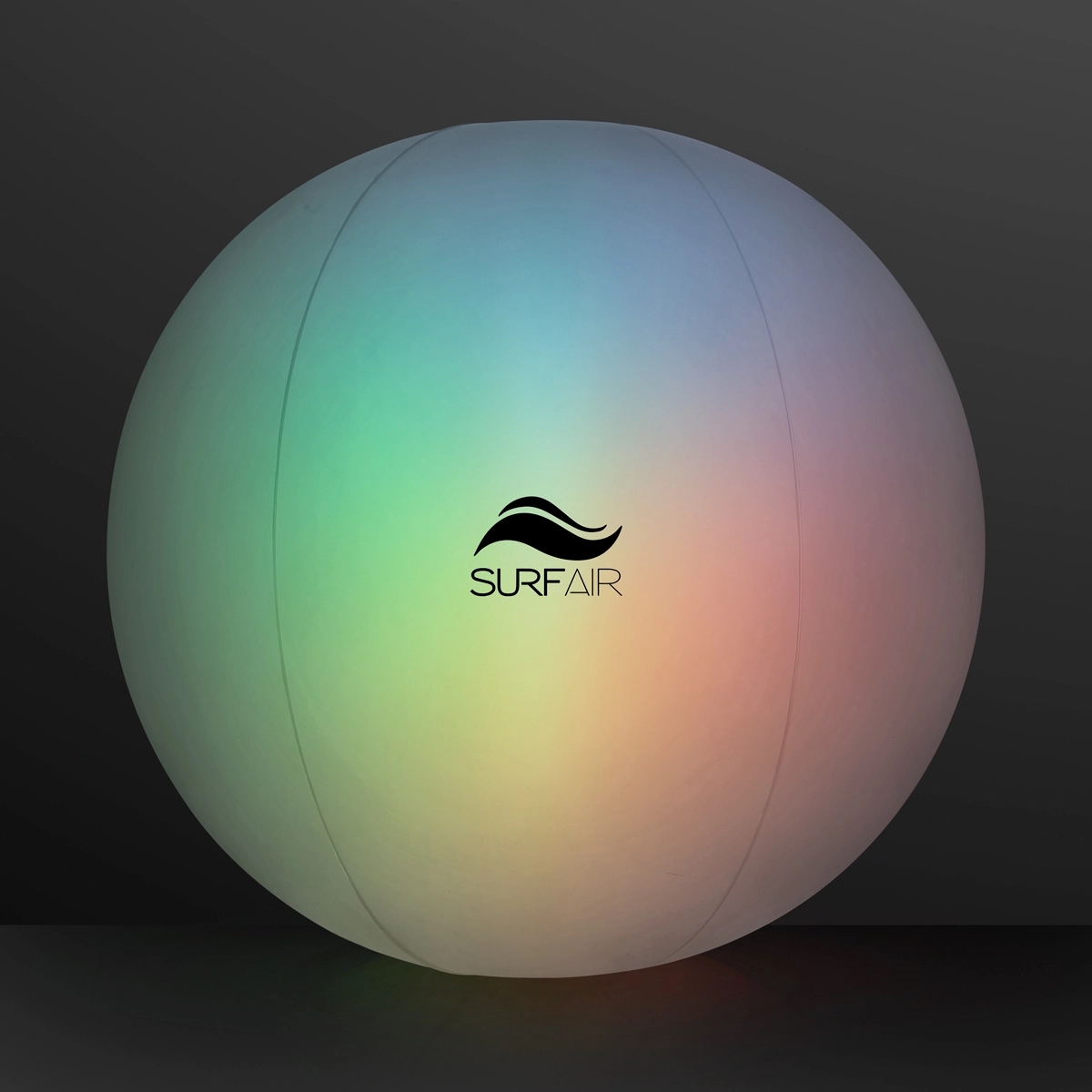 LED Jumbo Inflatable Glow Ball - 20" Diameter 4