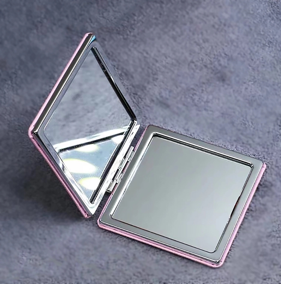 PU Leather Folding Mirror- Square 9