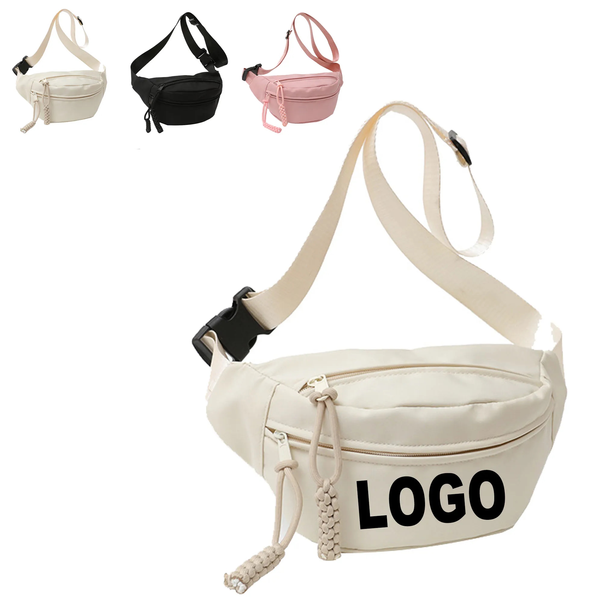 Nylon Crossbody Chest Pack 5