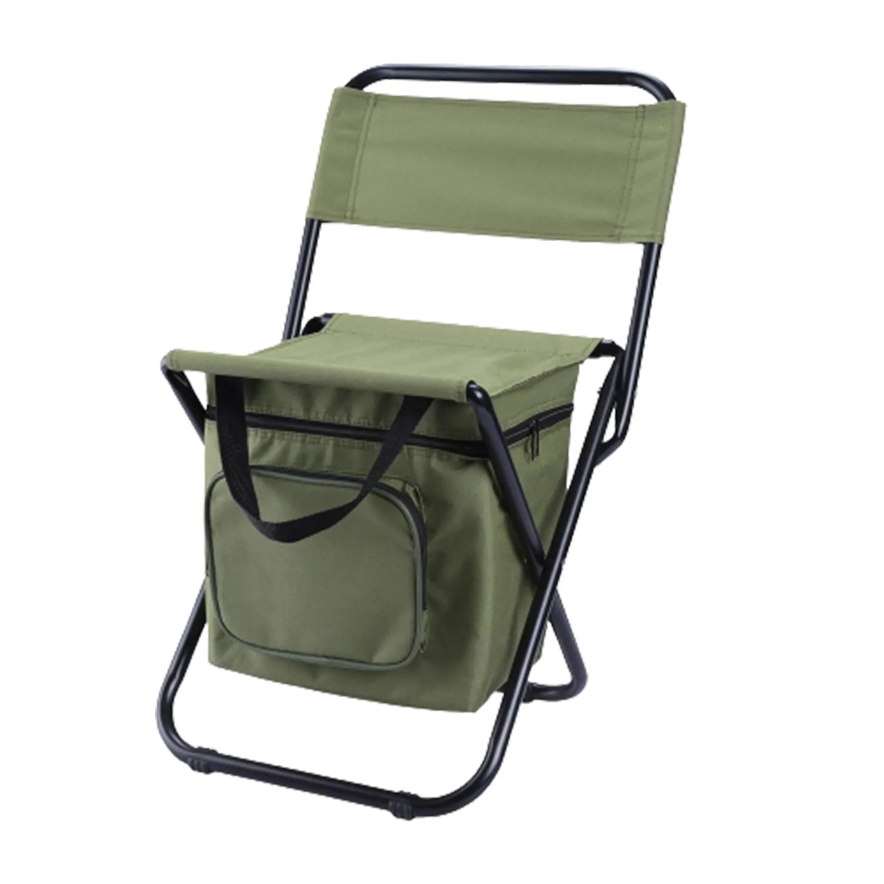 Folding Fishing Stool With Cooler Bag 2