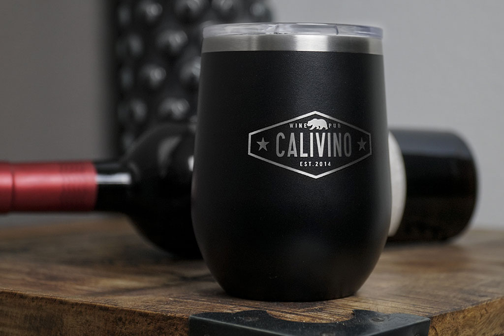 12 oz Polar Camel Metal Wine Tumbler 19