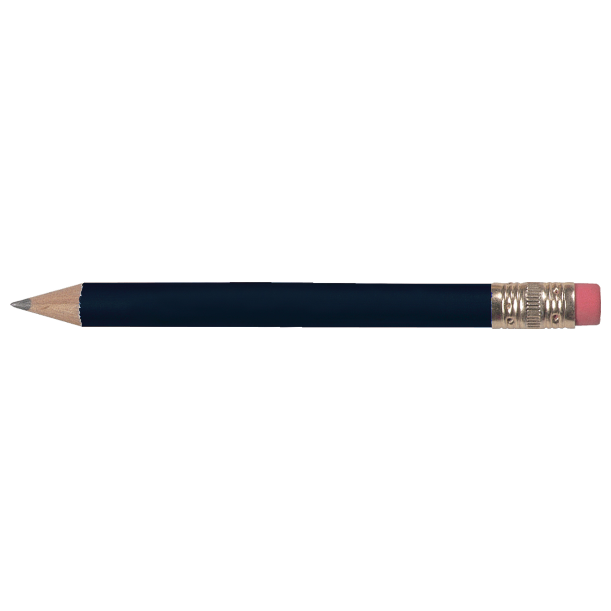 Round Golf Pencil w/Eraser 6