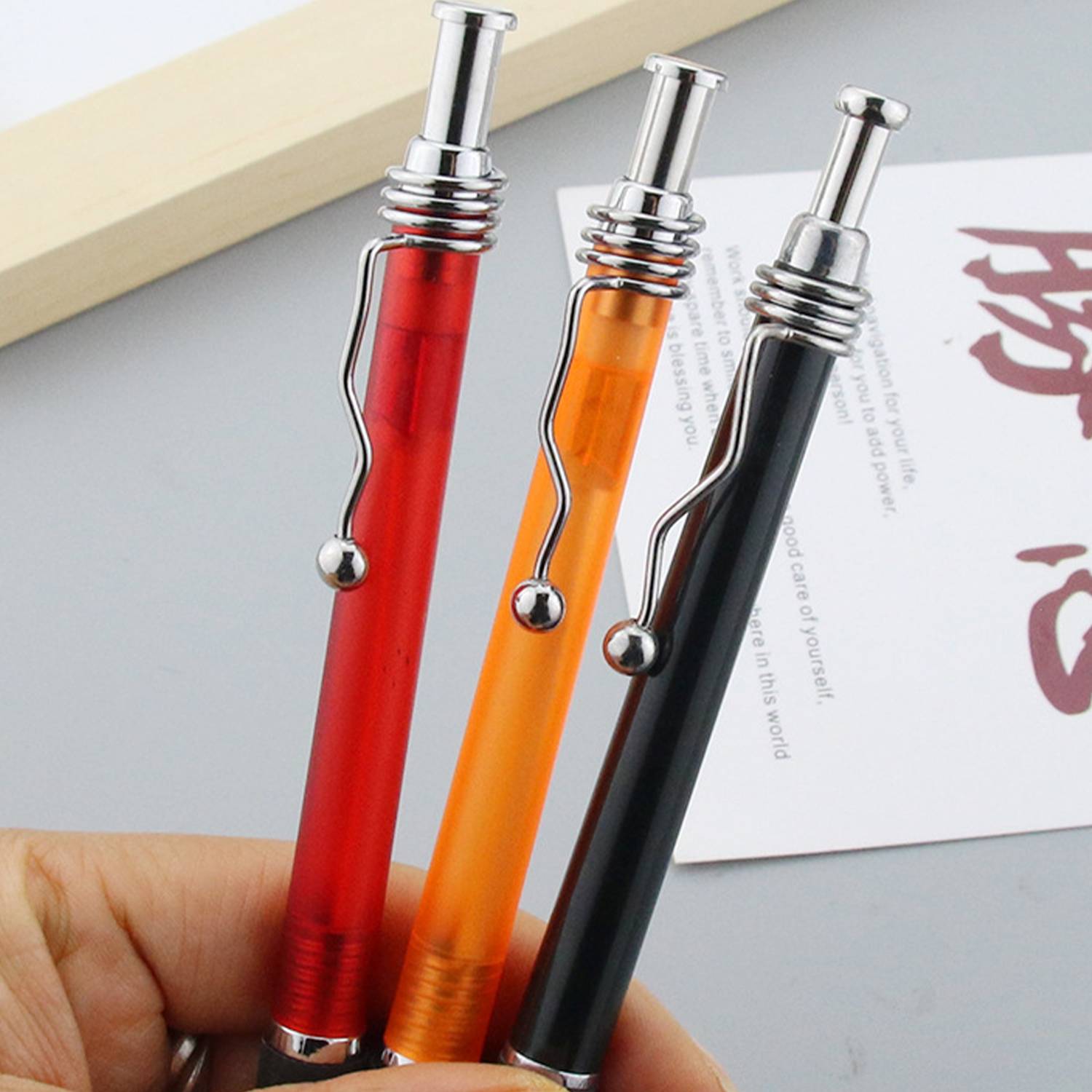 Customized advertising film color press signature pen 3