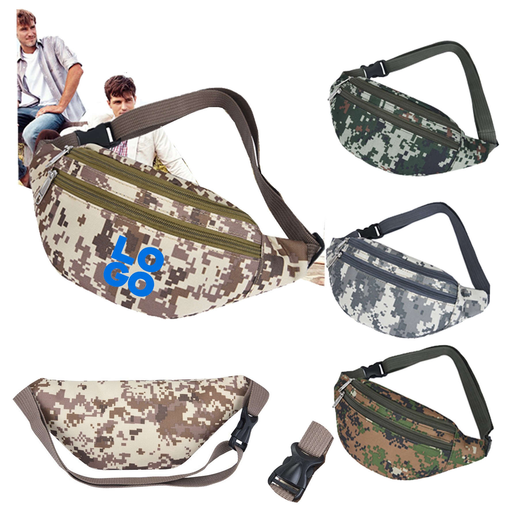 Camo Fanny Pack