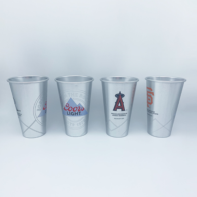 22 Ounces Aluminum Bar Mugs Cold-Drink Tumblers 1