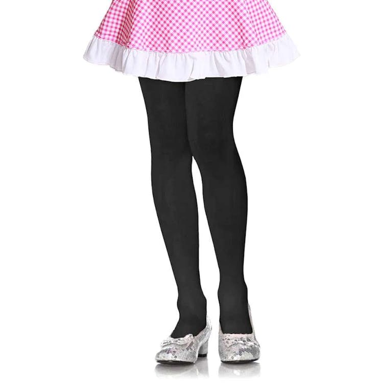 Girls' Winter Tights - Black Extra-Large 2