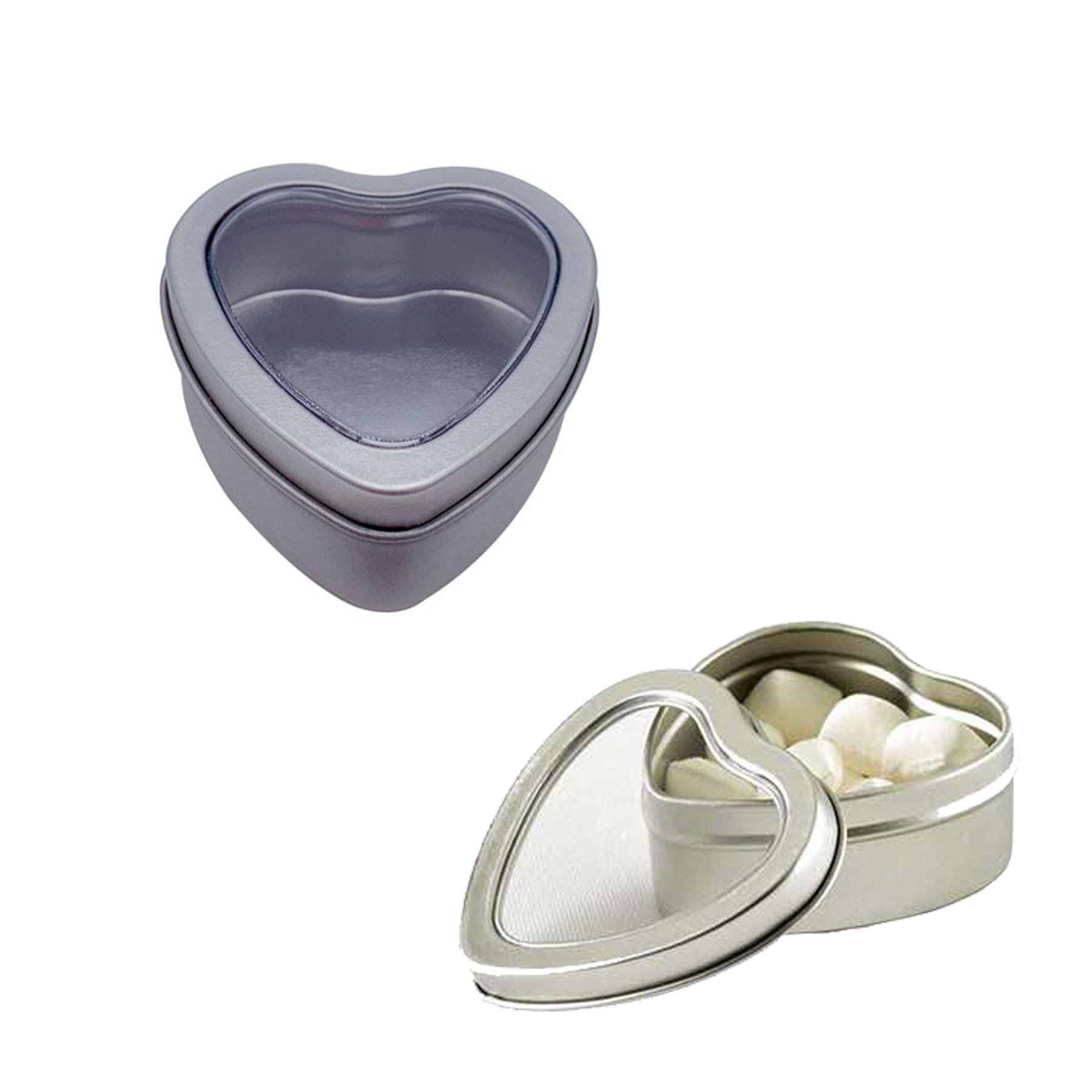 Heart-shaped Window Tin 1