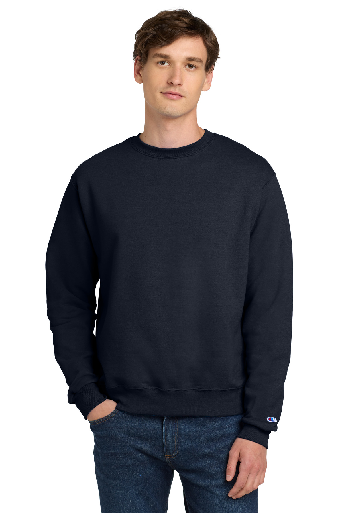 Champion Powerblend Crewneck Sweatshirt. S6000 18