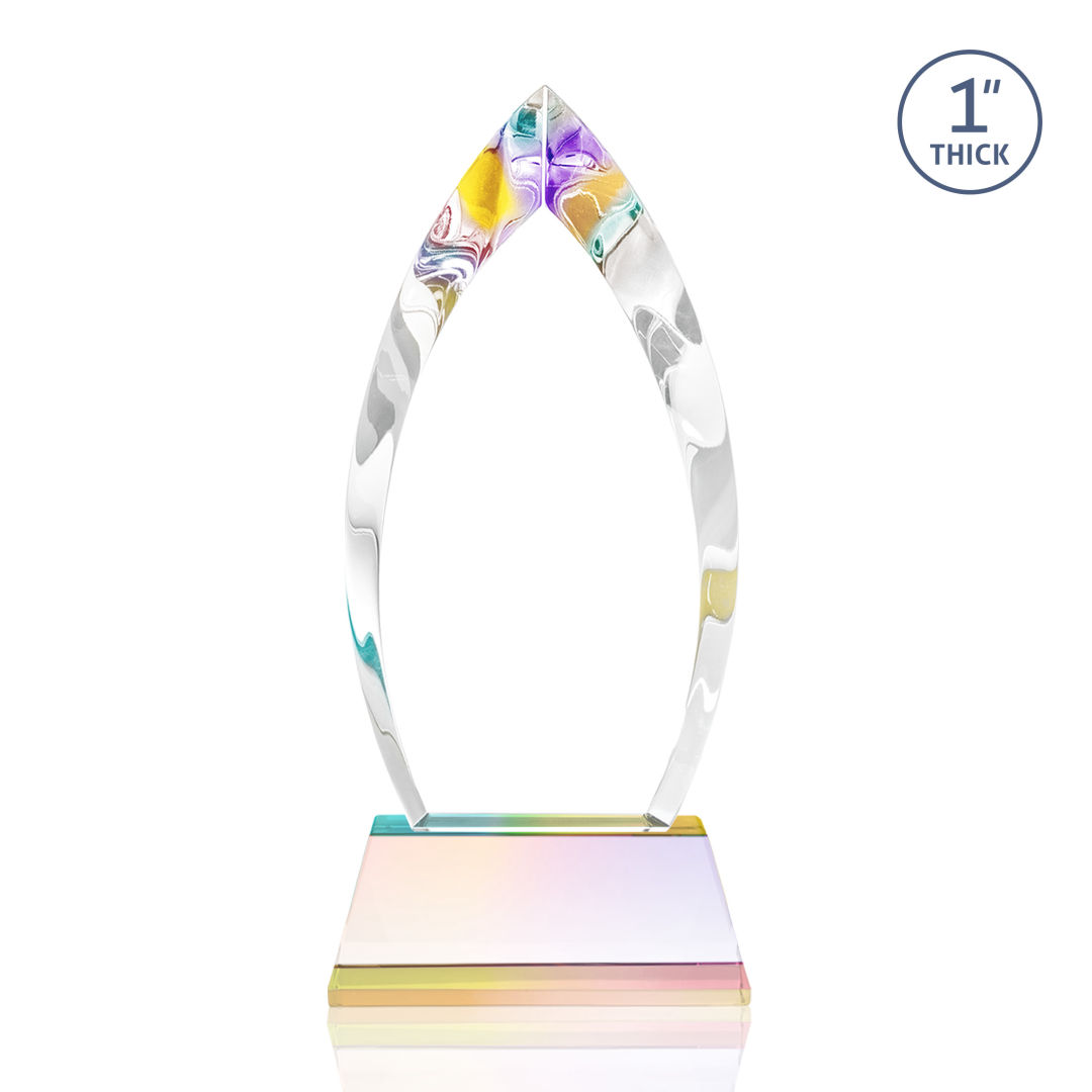 Marinello VividPrint™ Award on Base - Prismatic 3