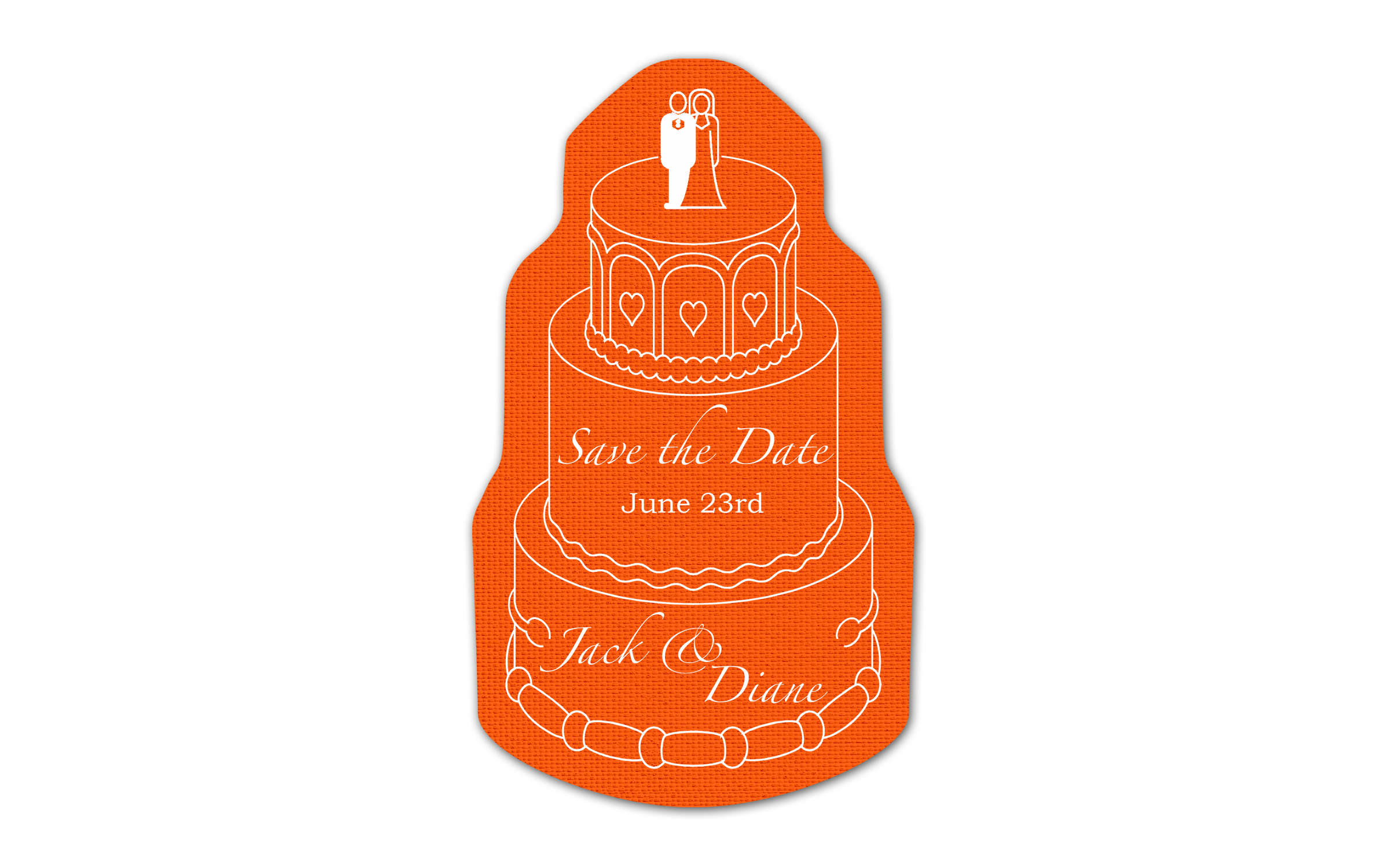 Wedding Cake Rubber Jar Opener 35