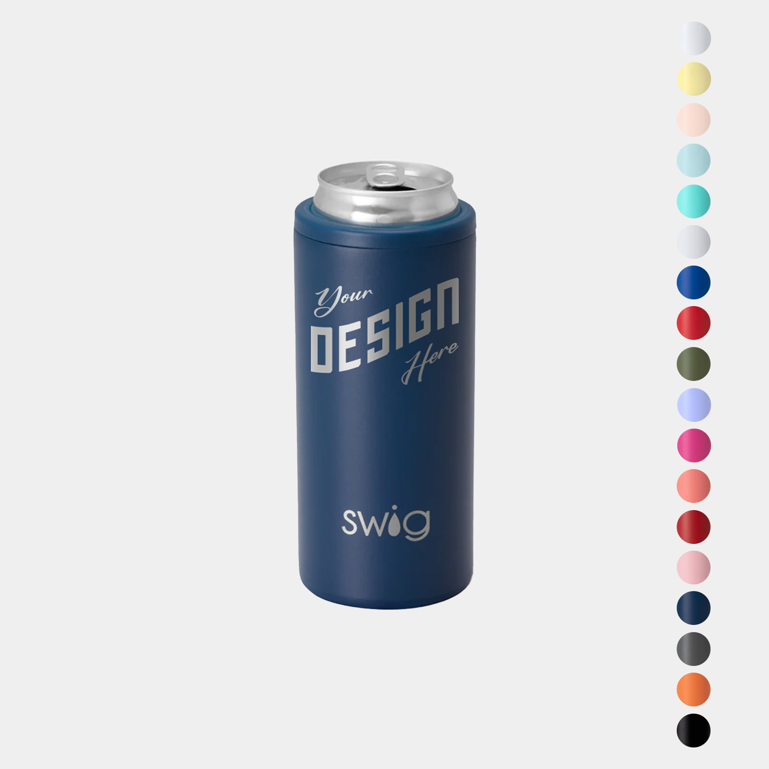 12 oz SWIG® Stainless Steel Insulated Slim Can Cooler 2