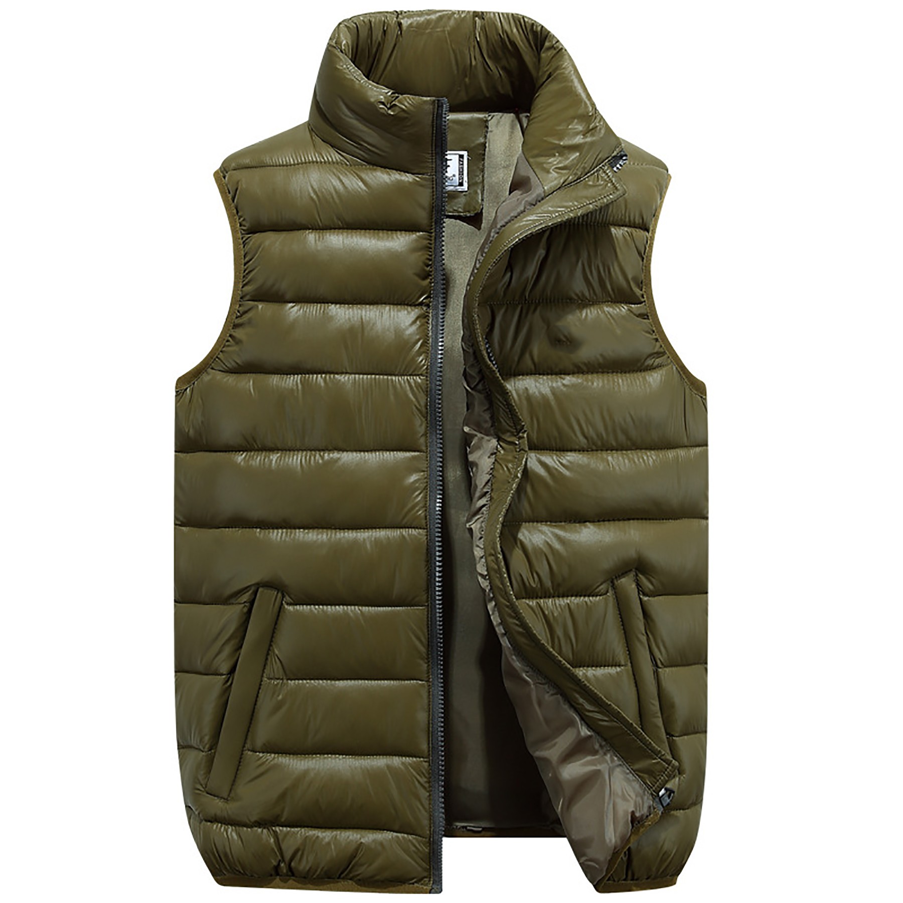 Mens Winter Cotton Down Vest 5