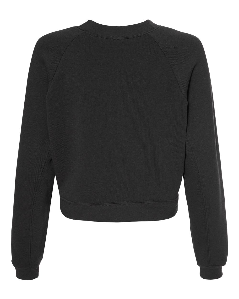 Women's Crop Raglan Crewneck Sweatshirt - 7505 34