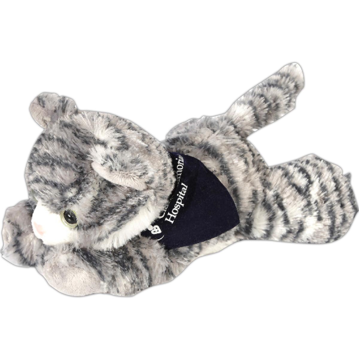 8" Gray Lana Tabby Cat 2