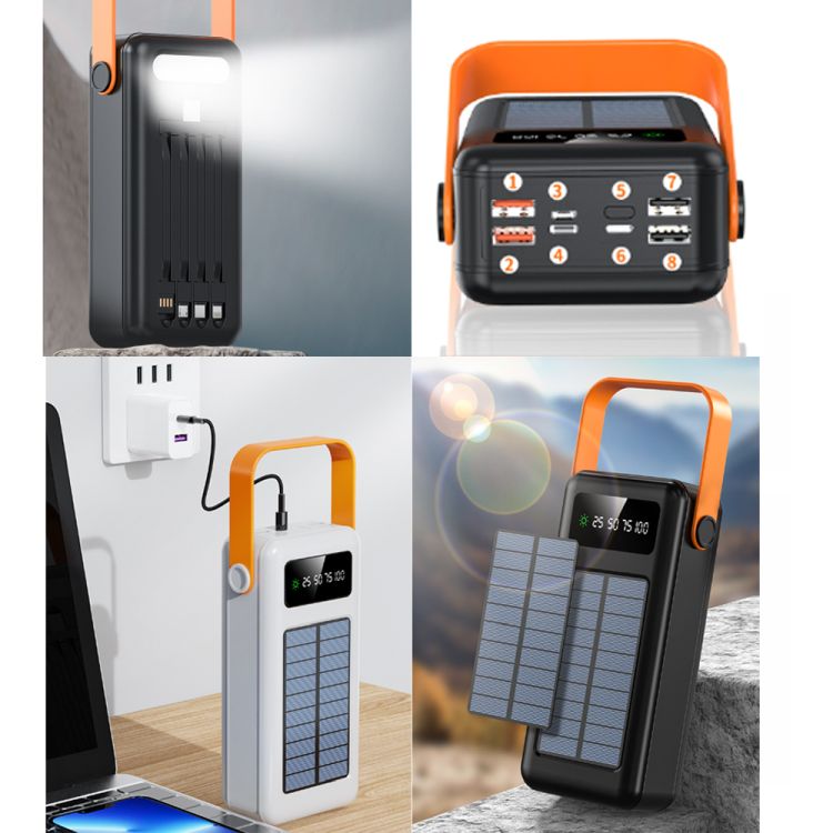 30000mAh Solar Camping Lamp Power Bank 2