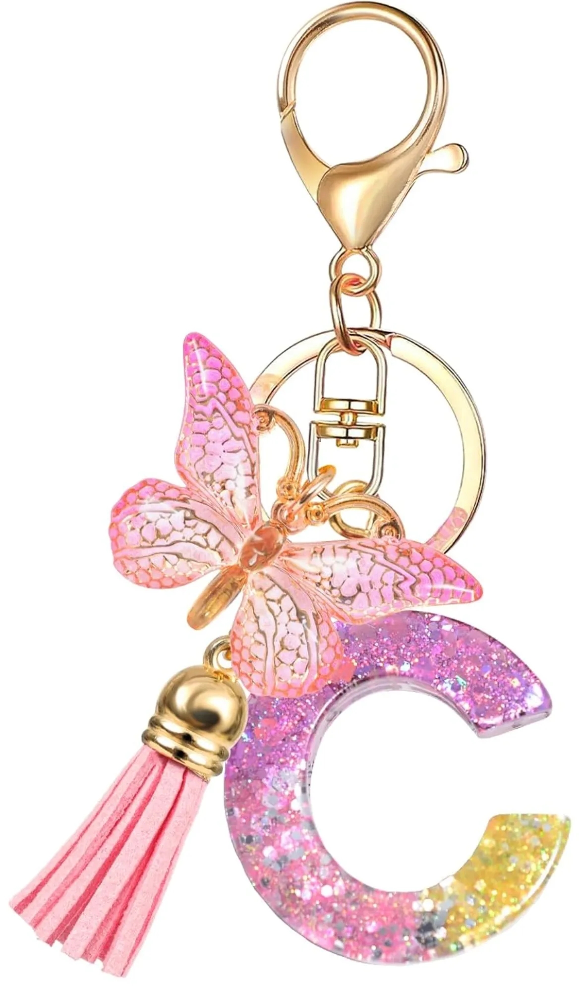 Letter Keychains for Women and Girls for car 4