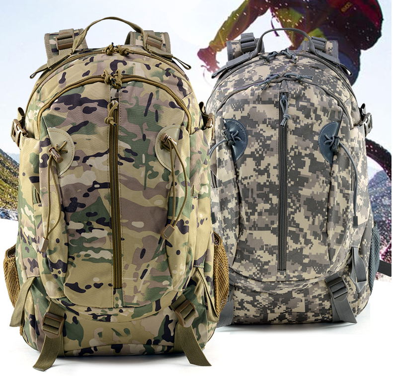 Camouflage Bag Sports Backpacks Outdoor Mountaineering 3