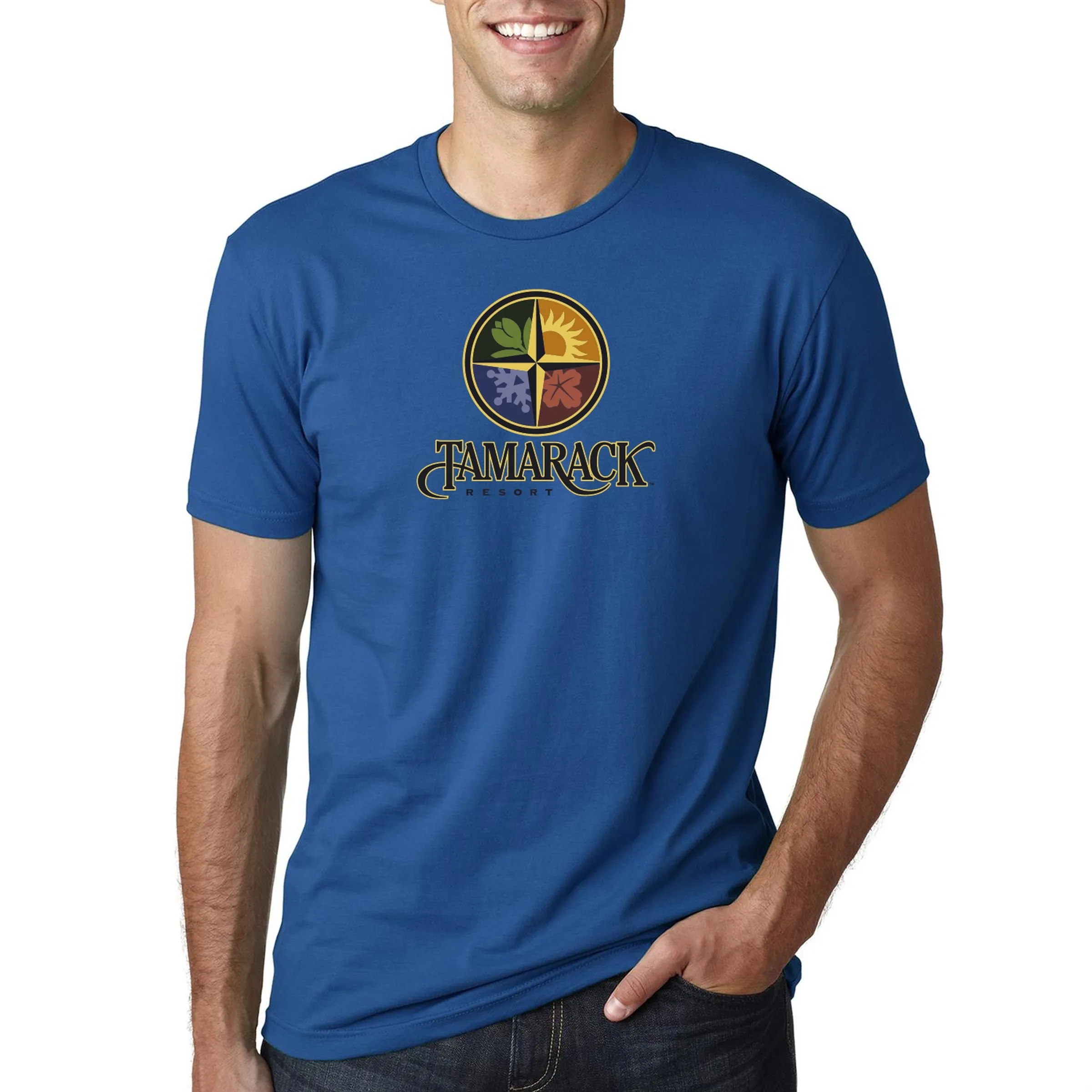 Next Level Men's Cotton Crew 14