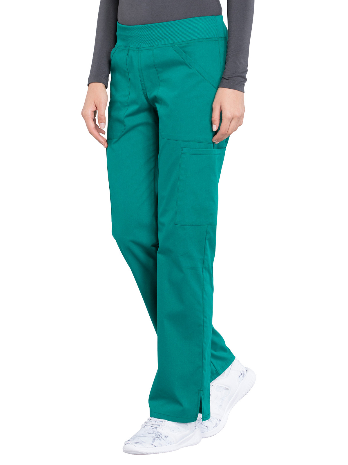 Cherokee - Workwear Professionals - Mid Rise Straight Leg Pull-on Cargo Pant 9