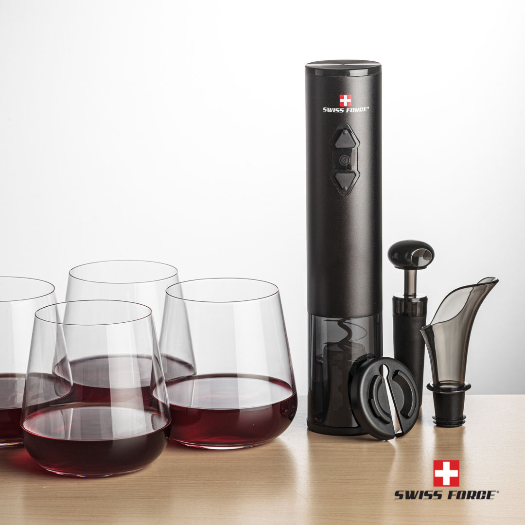 Swiss Force® Opener Set & Howden Stemless Wine 4