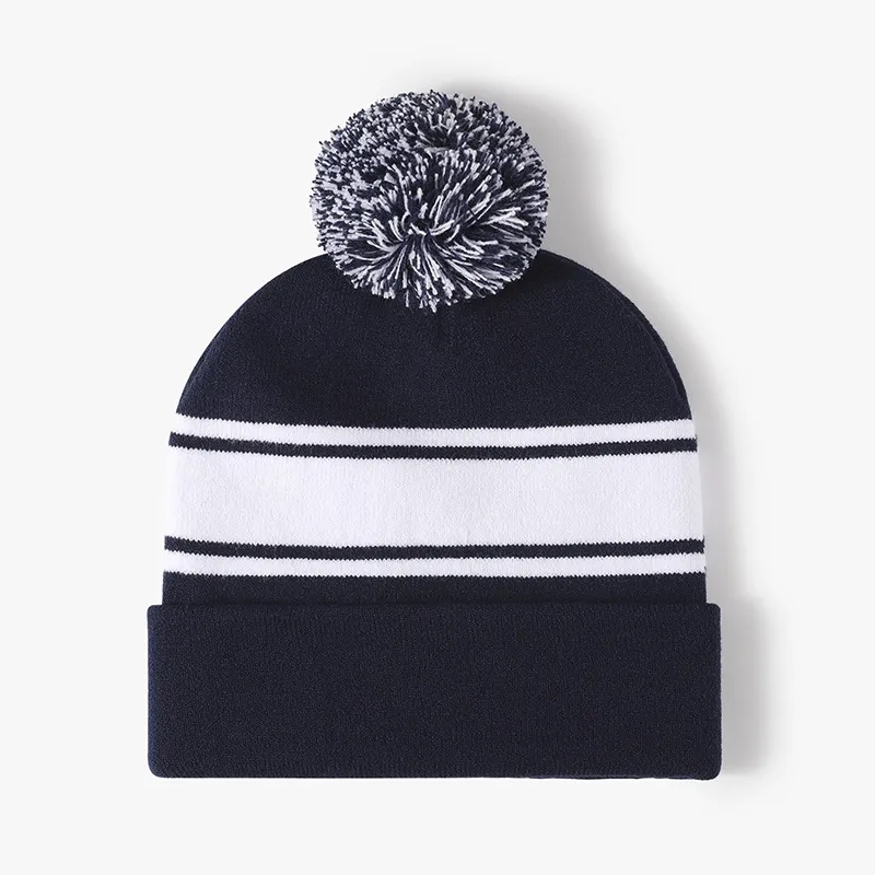 Autumn Winter Warm Elastic Knit Hat 3