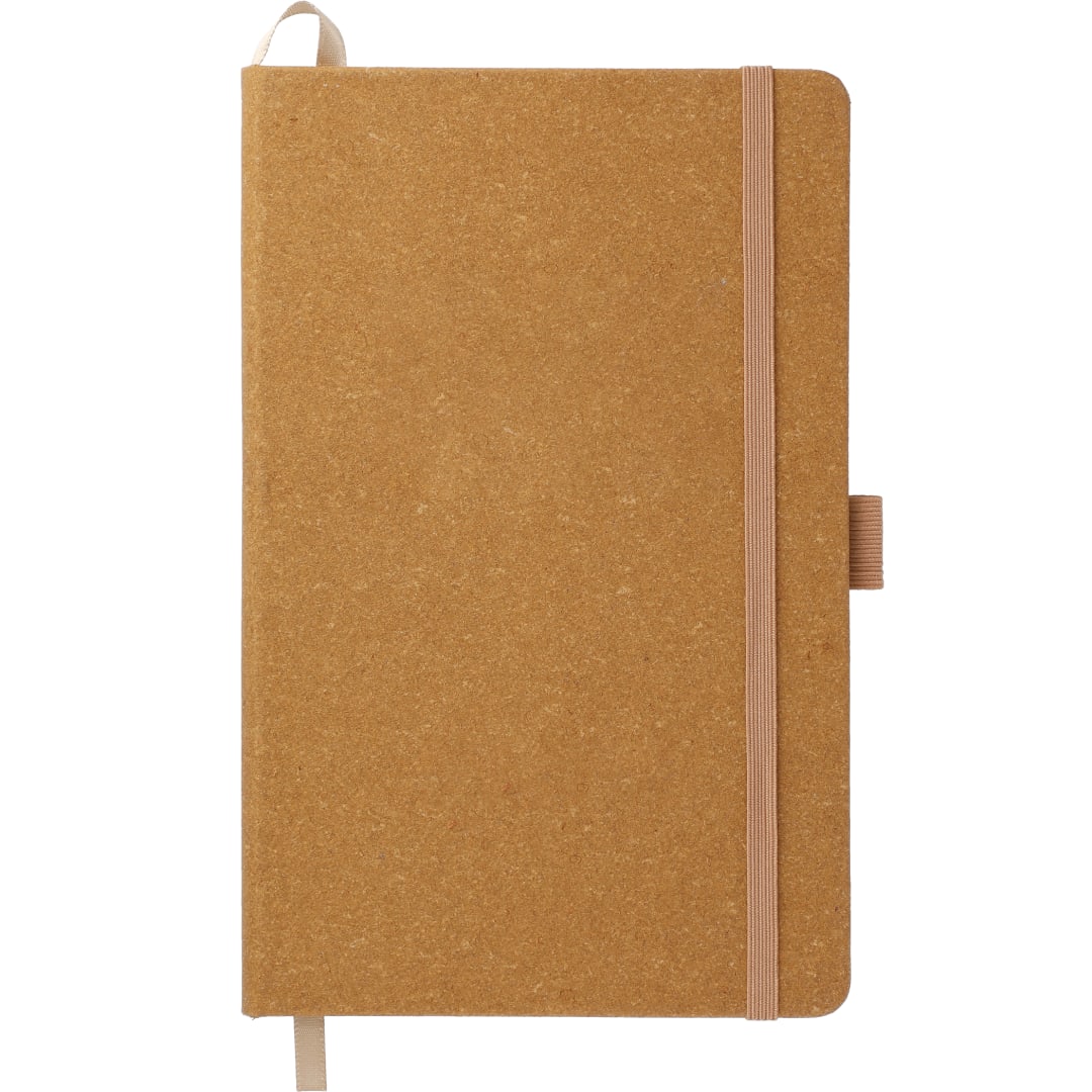 FSC® Mix 5.5" x 8.5" Recycled Leather Bound Journa 50