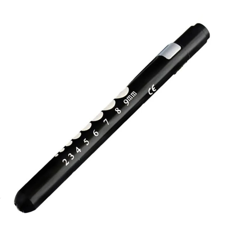 Clickable Led Medical Penlight With Pupil Gauge MOQ10 9