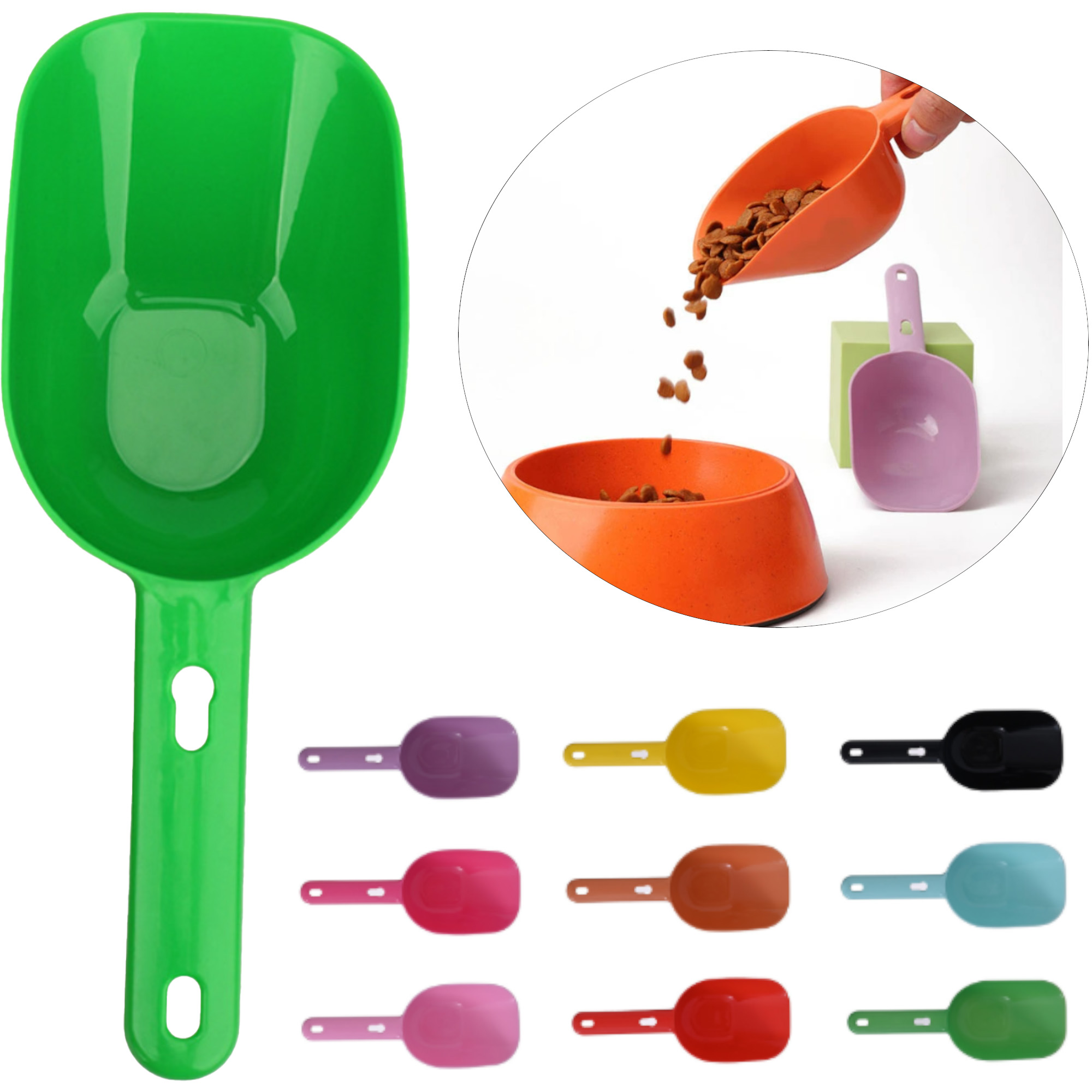 Plastic Pet Food Scoop 3