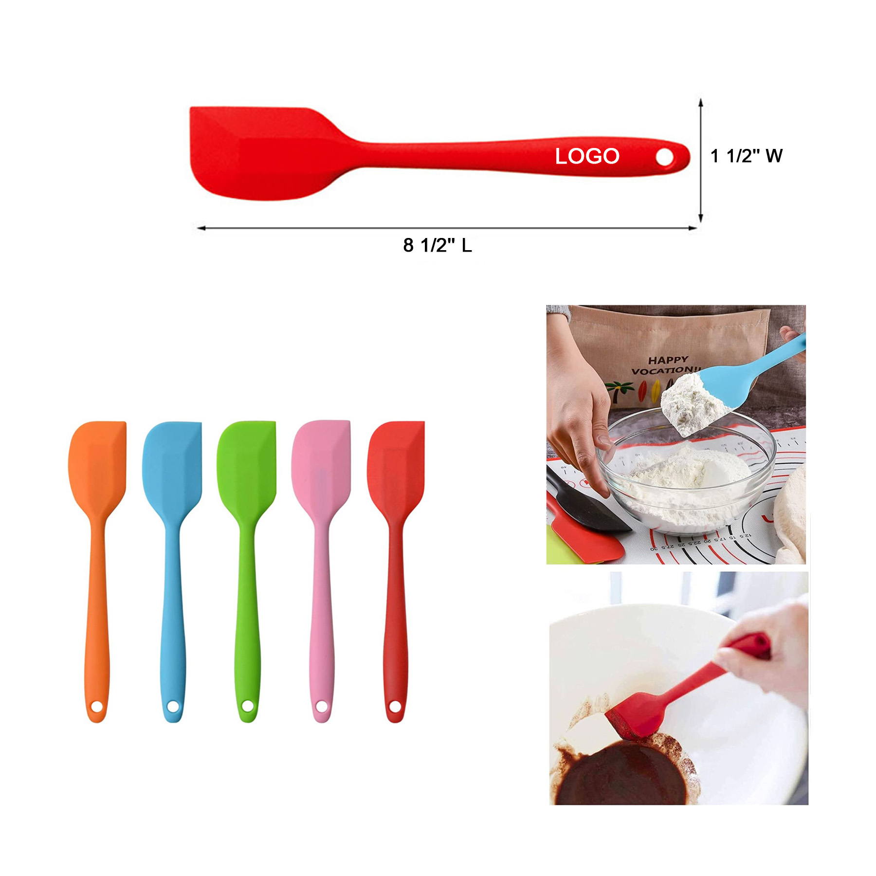 Silicone Butter Scrapers 2