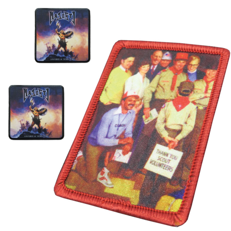 2" Full Color Heat Transfer Printing Patch 1