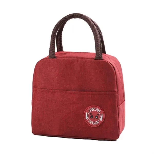 Colorful Insulated Lunch Bag - Spacious Thermal Container 6